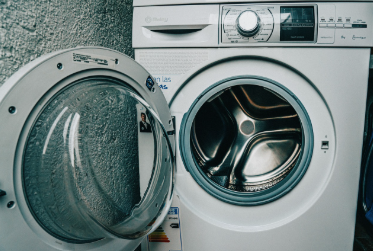 woman using washing machine in dream symbolism